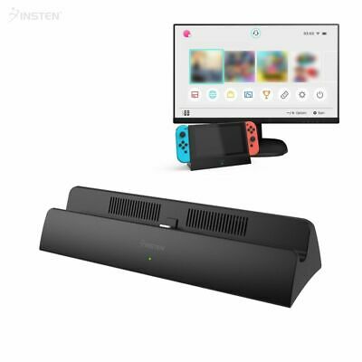 Charging Dock Cradle Stand W/3 Usb Port For Nintendo Switch Console Tv Video