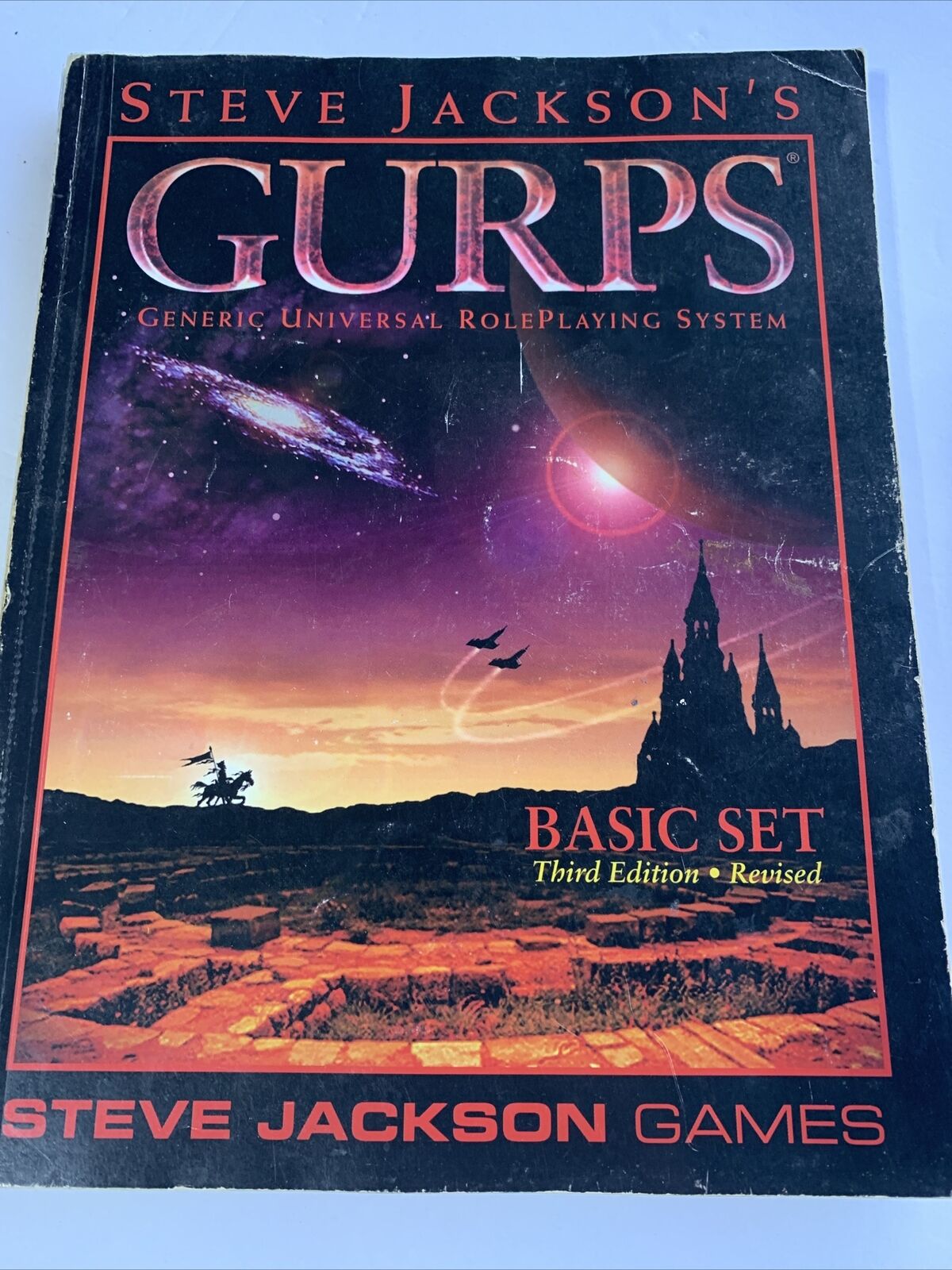 Gurps Basic Set Third Edition (gurps Rulebook 1994 Steve Jackson Games #6022 Sc)
