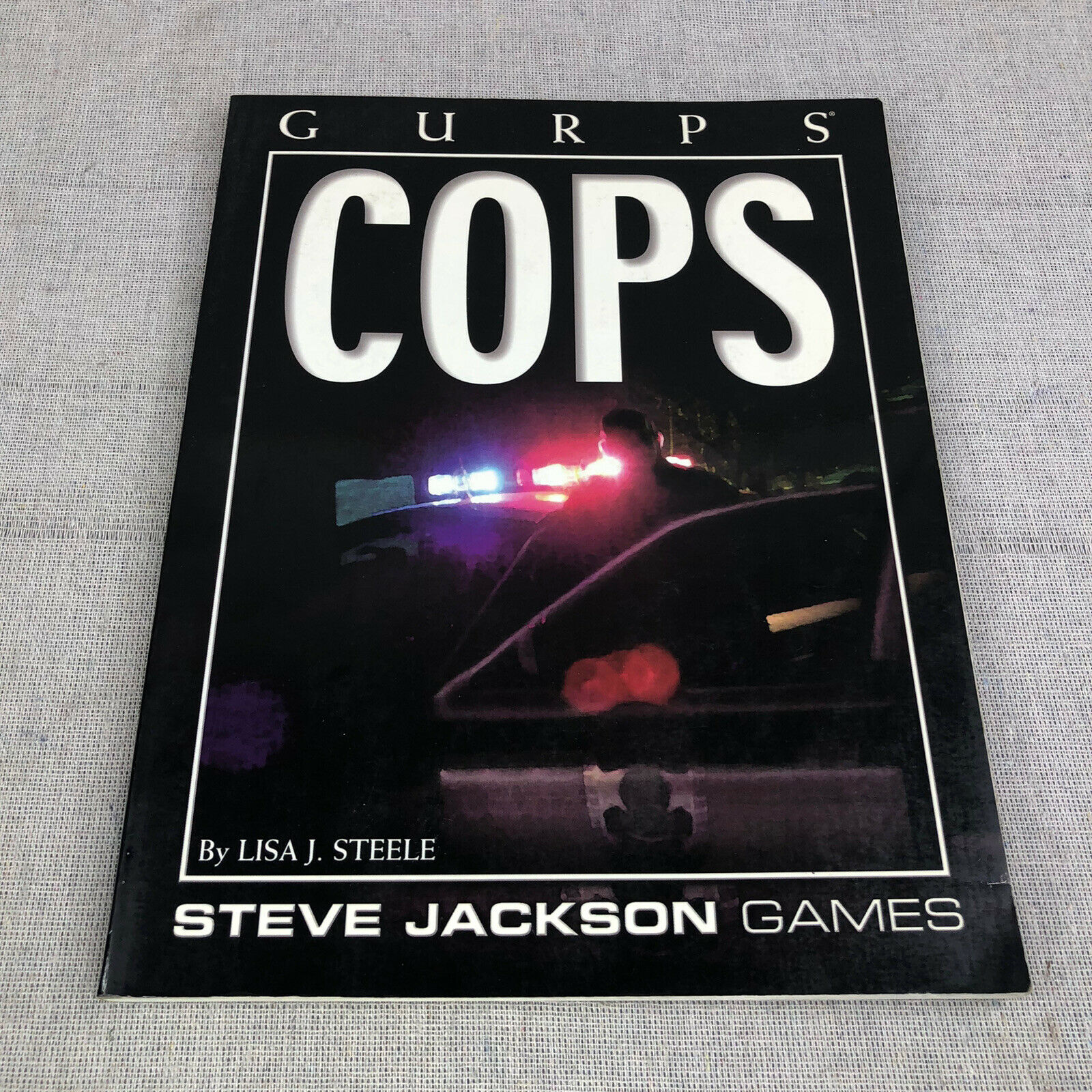 Gurps Cops By Lisa J. Steele Steve Jackson Games First Print Rpg Sourcebook 6534