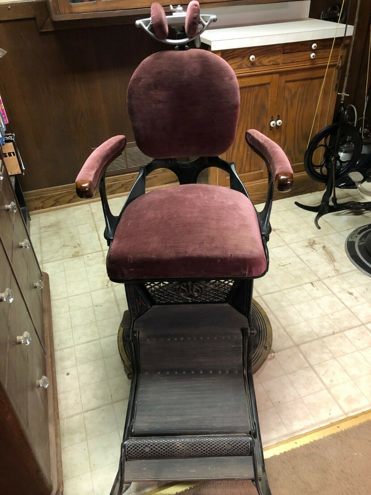 1893 S.s. White Dental Chair, Fully Restored