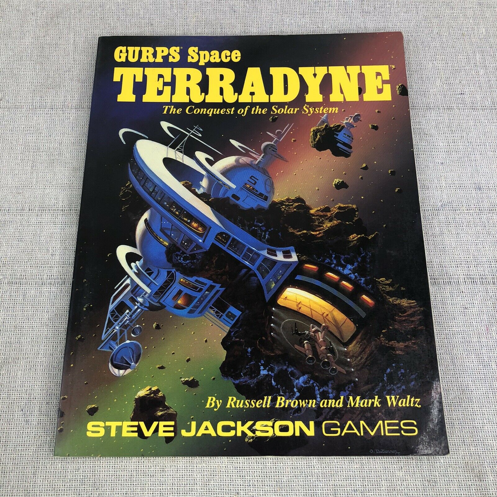 Gurps Space: Terradyne Sourcebook (steve Jackson Games Paperback) Rpg 6039