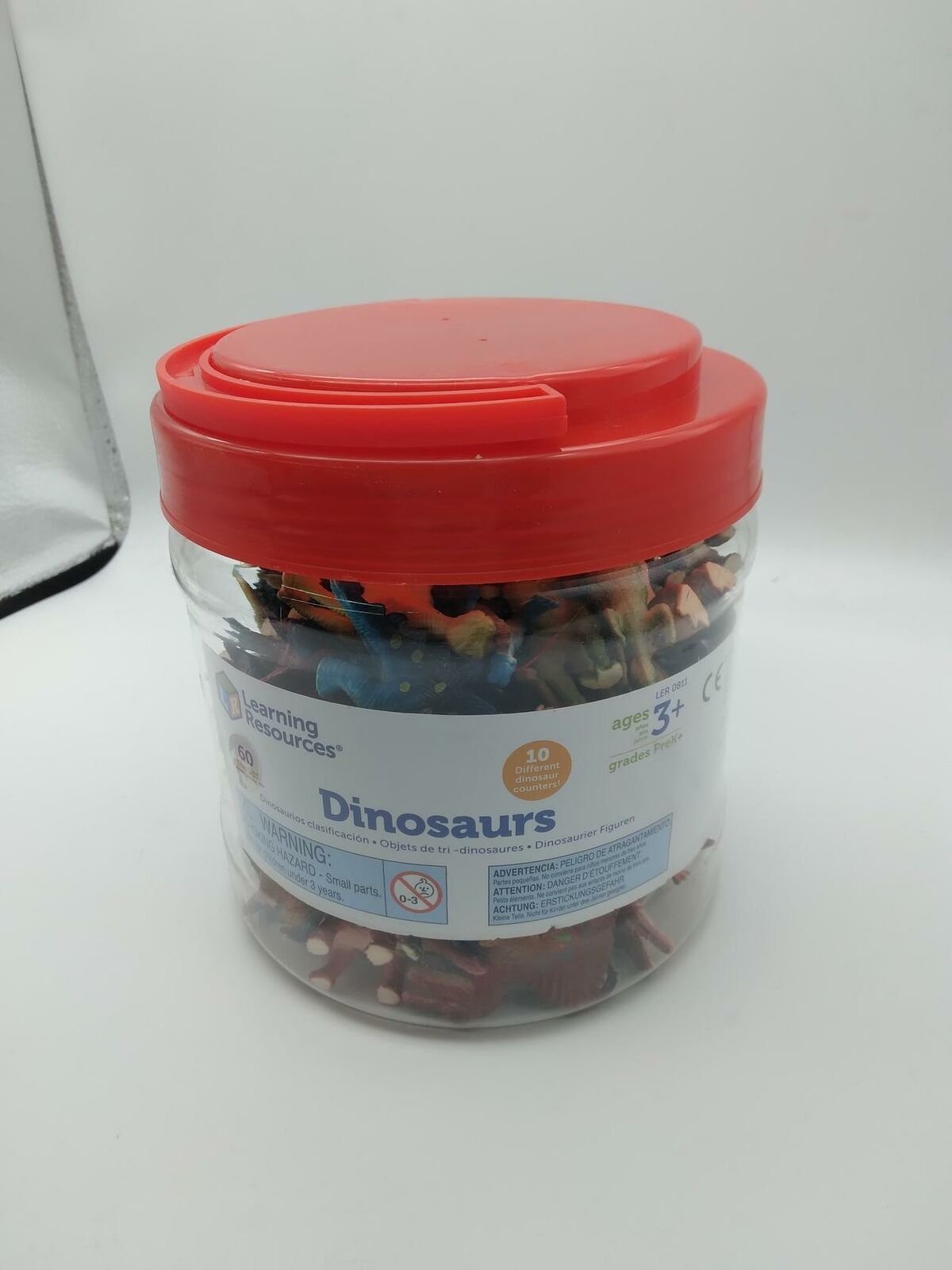 Learning Resources Dinosaur Counters, Dinosaur Toys, Animal Counters For Kids