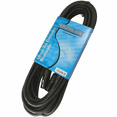 35ft Foot 3pin Male To Female Xlr Cable For Dmx 512 Light Lighting Data Transfer