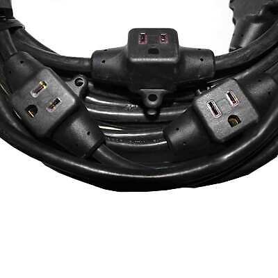 Prox 32' 6 Outlet 14/3 Gauge Professional Extension Cord [xc-mep14-326]