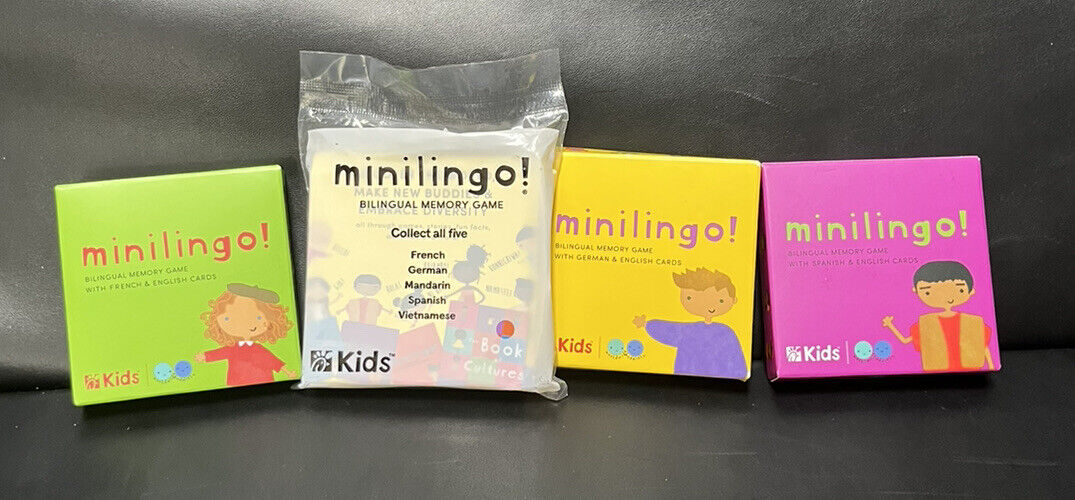 Minilingo 4 Deck Lot Spanish French 2 German Chick Fil A Kids - New & Used